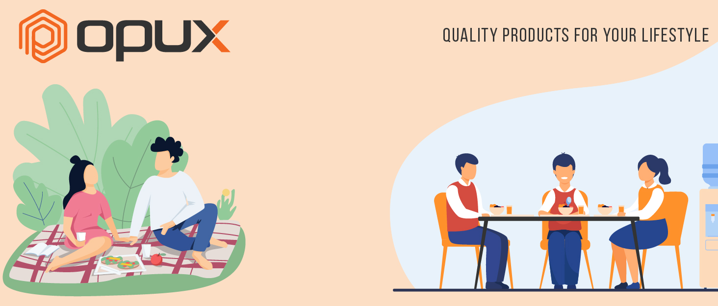 OPUX Lunch Bag for Men Women Kids Boys Girls